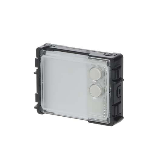 Round pushbutton module, 2, white – Image 3 of 3