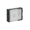 Round pushbutton module, 2, white, RFID