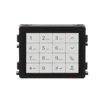 Keypad module, white, Pincode