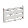SMISSLINE TP base unit horizontal module, 450 mm x 750 mm x 215 mm , 3 rows , 00 GU , Field width: 3