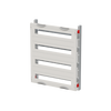 SMISSLINE TP base unit horizontal module, 600 mm x 500 mm x 215 mm , 4 rows , 0 GU , Field width: 2