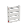SMISSLINE TP base unit horizontal module, 600 mm x 500 mm x 215 mm , 4 rows , 0 GU , Field width: 2