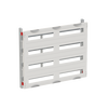 SMISSLINE TP base unit vertikal module, 600 mm x 750 mm x 215 mm , 4 rows , 0 GU , Field width: 3