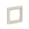 Cover frame 1-gang ivory white - future