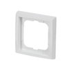 Cover frame 1-gang studio white - future