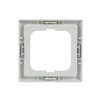 Cover frame 1-gang studio white - future