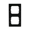 Cover frame 2-gang stainless steel - Pure Stainless Steel
