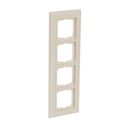 Cover frame 4-gang(s) ivory white - Busch-Dynasty – Görsel 3 / 4