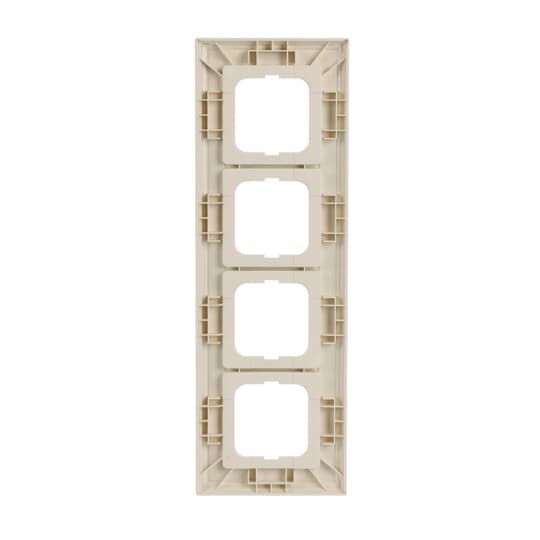 Cover frame 4-gang(s) ivory white - Busch-Dynasty – Görsel 2 / 4