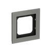 Cover frame 1-gang platinum - Busch-axcent pur