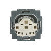 SCHUKO® socket insert Safety Shutter grey metallic - Platform 63
