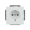 SCHUKO® socket insert Safety Shutter without claw studio white - Platform 63