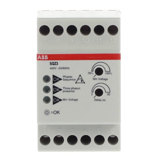 Phase and sequence relay