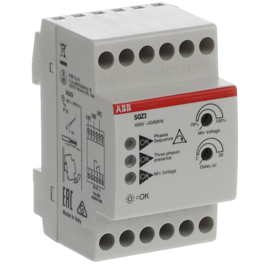 Phase and sequence relay – Görsel 2 / 3