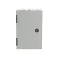ENCLOSURE BL.DOOR+PLATE300X200X150 7035