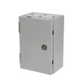 ENCLOSURE BL.DOOR+PLATE300X200X150 7035