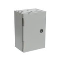ENCLOSURE BL.DOOR+PLATE300X200X150 7035