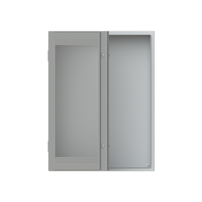 ENCLOS. GLASS DOOR ST.STEEL 800X600X250