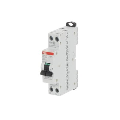 Miniature circuit breaker - 2P - C - 6 A