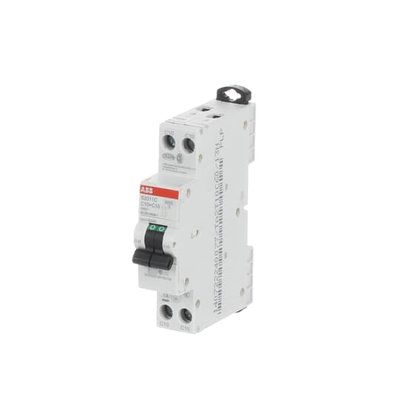 Miniature circuit breaker - 2P - C - 10 A