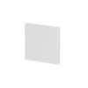 Control Elements for Switch/push button, Single rocker studio white matt - Platform 63