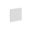 Control Elements for Switch/push button, Single rocker studio white matt - Platform 63