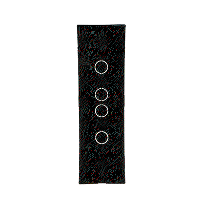 Pre-installation box, 1/5, black