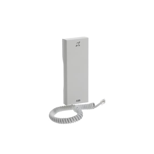 Handset  with induction loop, spare part, white