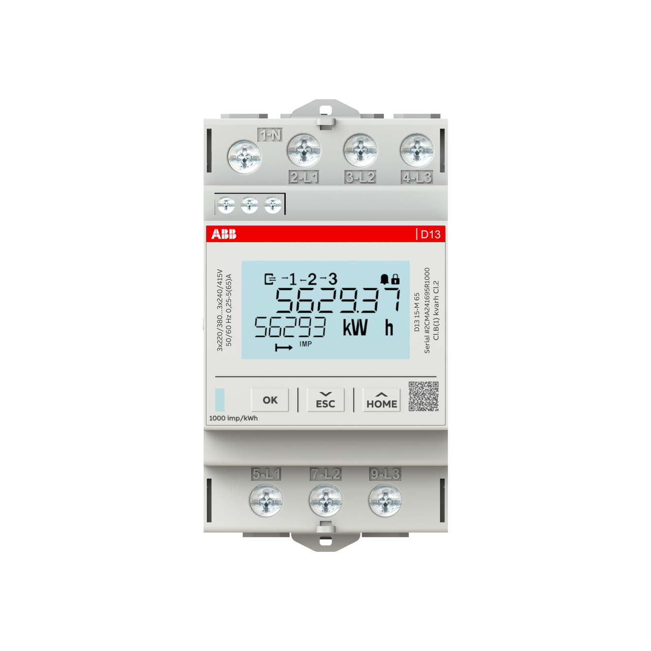 Energy meter '15', Other, 3-phase, 65 A – Görsel 2 / 4