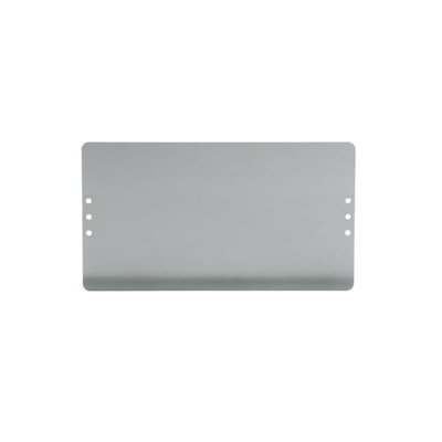 Enclosure accessories mounting plate  MISTRAL65/65H accessories, 12 modules, 1 row(s), Dimensions: 116 mm x 250 mm x 2 mm