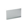 Enclosure accessories mounting plate  MISTRAL65/65H accessories, 12 modules, 1 row(s), Dimensions: 116 mm x 250 mm x 2 mm