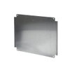 Enclosure accessories mounting plate  MISTRAL65/65H accessories, 12 modules, 2 row(s), Dimensions: 306 mm x 250 mm x 2 mm