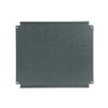 Enclosure accessories mounting plate  MISTRAL65/65H accessories, 18 modules, 2 row(s), Dimensions: 306 mm x 360 mm x 2 mm