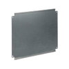 Enclosure accessories mounting plate  MISTRAL65/65H accessories, 18 modules, 2 row(s), Dimensions: 306 mm x 360 mm x 2 mm