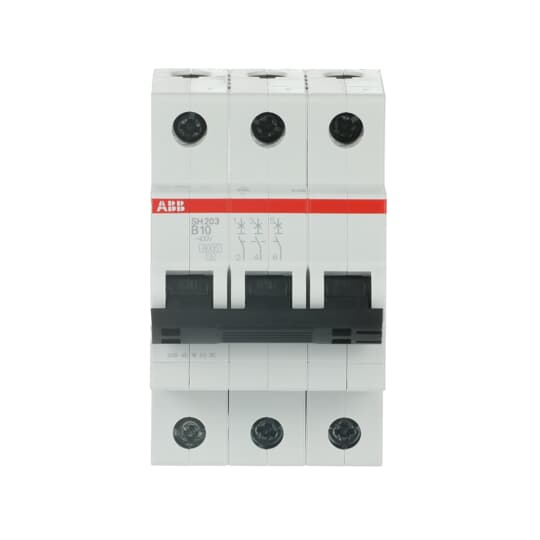 Miniature Circuit Breaker - SH200 - 3P - 10 A - B - (AC) 6 kA – Image 2 of 3