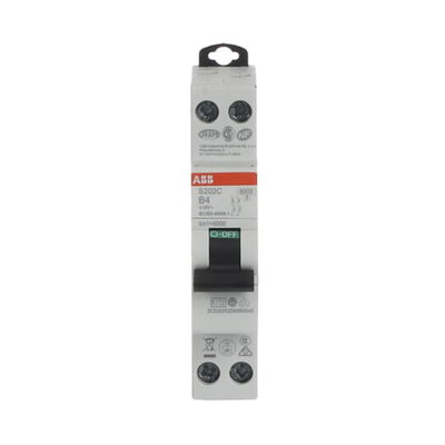Miniature circuit breaker - 2P - B - 4 A