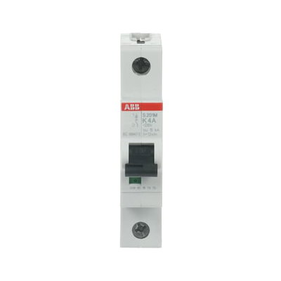 Miniature Circuit Breaker - S200M - 1P - 4 A - K - (AC) 10 kA
