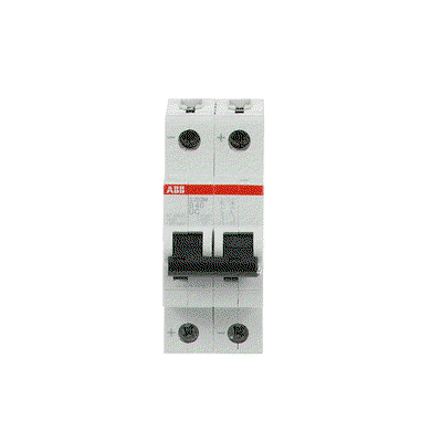 Miniature Circuit Breaker - S200MUC - 2P - 40 A - B - (AC) 10 kA