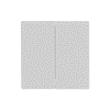 Control Elements for Switch/push button, Two-part rocker studio white - Platform 63