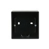 Mounting Box 1-gang black matt - future linear