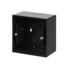 Mounting Box 1-gang black matt - future linear