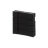 HVAC/CO2-device 8gang black matt - Platform 63