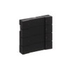 HVAC/CO2-device 8gang black matt - Platform 63