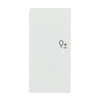 Rocker Symbol "dimming" with Small Transparent Calotte 2gang studio white matt - Platform 63