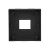 User Operation Symbols "up, down, ECO, Power" 1gang black matt - Platform 63