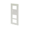 Video Outdoor Station frame 1/4 white