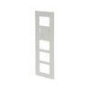 Video Outdoor Station frame 1/5 white