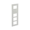 Video Outdoor Station frame 1/5 white