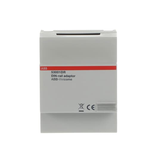 DIN-rail adaptor, grey