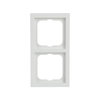 Cover frame 2-gang studio white - future linear